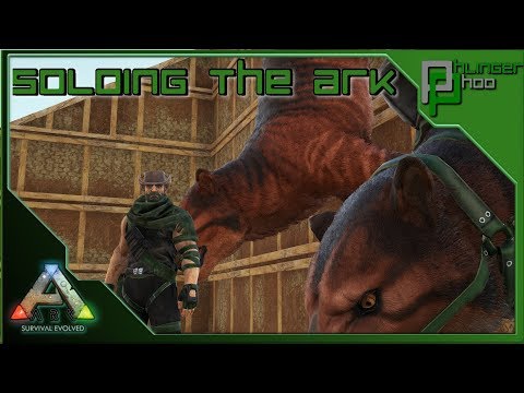 Soloing the Ark S4E111 - THYLACOLEO TAMING - THYLACOLEO BREEDING