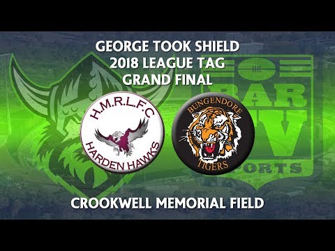 2018 Canberra RL George Tooke Shield LLT GF - Harden Hawkettes v Bungendore Tigerettes