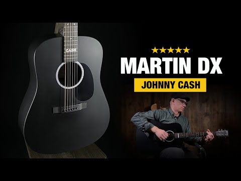 Martin DXE Johnny Cash w/Cash Martin Gig Bag image 8