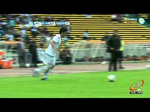 GOL DE RODRIGUEZ - BELGRANO 3 BOCA 1 - FECHA 10 (07 10 2012)