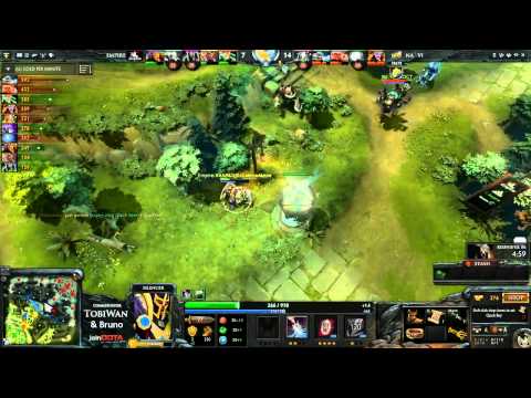 Na'Vi vs Team Empire Game 2 - StarLadder VII LAN Finals DOTA 2 - Tobi Wan & Bruno