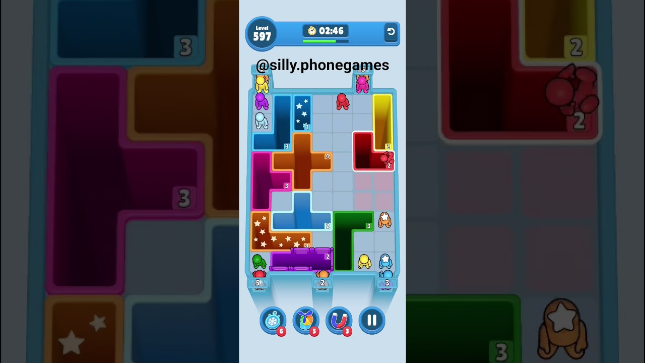 Drop Away Level 597 Walkthrough Solution