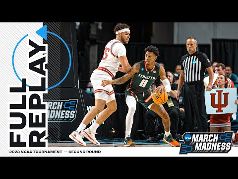 Miami (FL) vs. Indiana: 2023 NCAA men's second round | FULL REPLAY