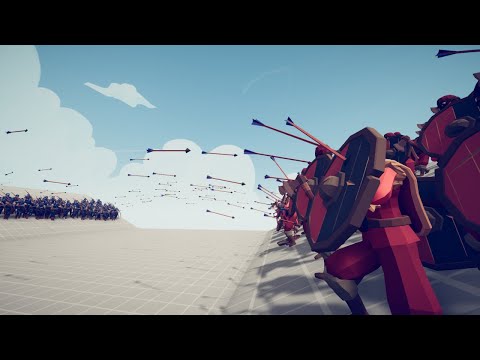 50x ELITE ARCHERS vs VIKING ARMY - TABS | Totally Accurate Battle Simulator