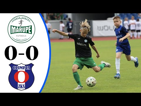 28.06.2022: Mārupes SC – Olimpia Zambrów. Wolf Malbork Cup 2022 U11 (Malbork, Poland) semi-final.
