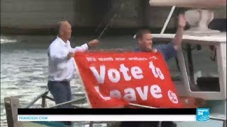 UK 'Brexit' referendum: New polls show public opinion shift towards 'o