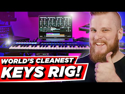 The World's Cleanest Keyboard Rig EVER
