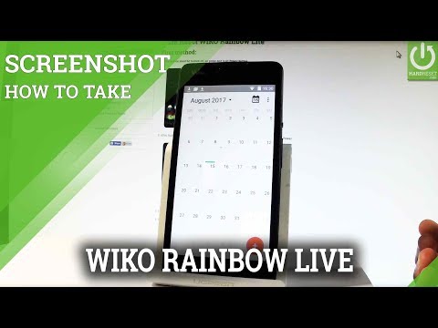 How to Capture Screen in WIKO Rainbow Lite - Taking Screenshot