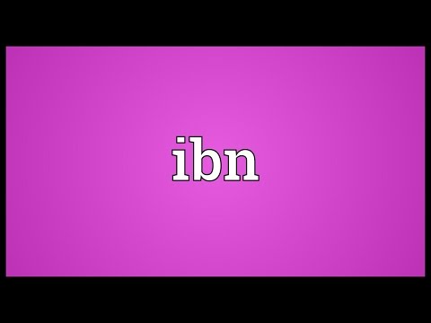 Ibn Meaning