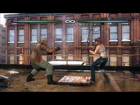 Dead or Alive 5, Leon, All Holds & Throws Compilation