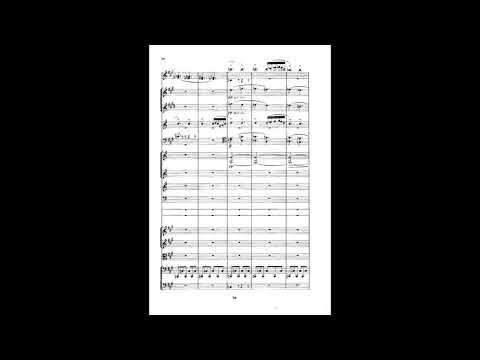 Alexander Glazunov - Serenade No. 1 in A Major Op.7 (Full Orchestral Score)