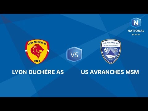 J12 : Lyon Duchère AS - US Avranches MSM I National FFF 2018-2019