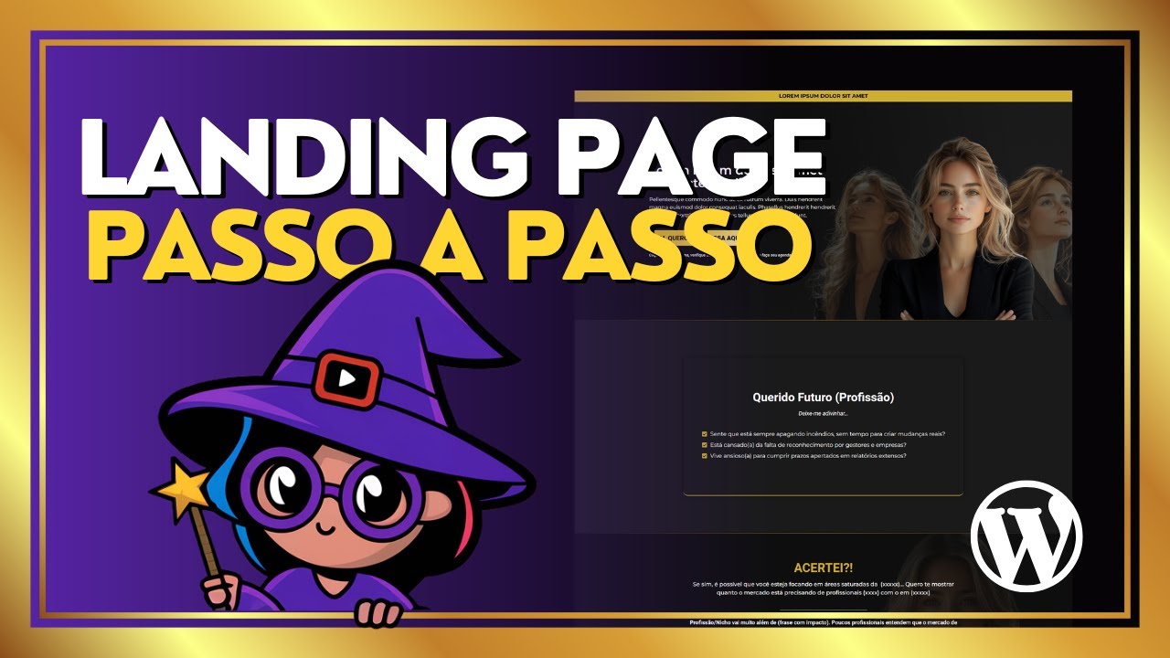 Como criar LANDING PAGE no WordPress e Elementor Grátis em 2025 [ Tutorial Completo ]