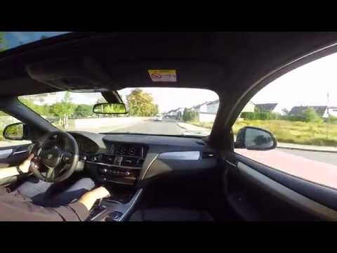BMW X3 30d - Test Drive Onboard GoPro