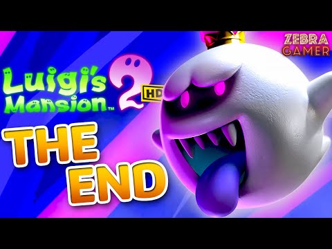 The End! King Boo Final Boss! - Luigi's Mansion 2 HD Gameplay Walkthrough Part 32