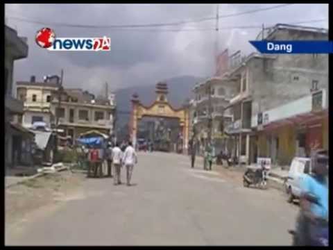 सुरक्षा संवेदनशीलतालाई मध्यनजर गरी दाङलाई पनि दंगाग्रस्त क्षेत्र घोषणा - NEWS24 TV