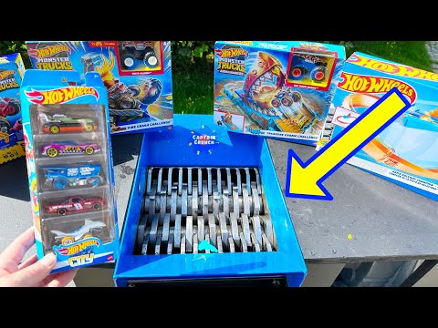Hot Wheels vs Industrial Shredder – Who Will Survive the Test?