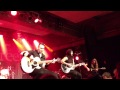 end of green - blackened eyes acoustic live in Karlsruhe 09.11.2012