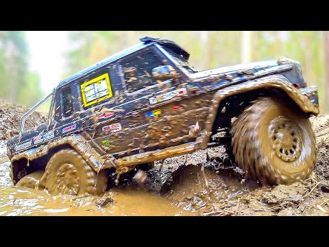 Will the German MERCEDES G63 6x6 SUV Beat the Spring MUD?