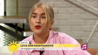 LOVA: ”Låten är ett tydligt nej till grabbar som objektifierar kvinnor” - Nyhetsmorgon (TV4)