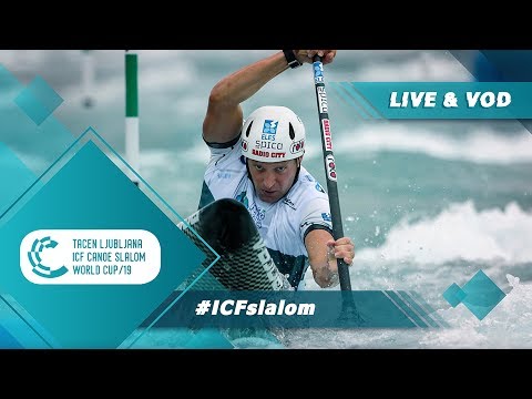 2019 ICF Canoe Slalom World Cup 3 Ljubljana Slovenia / Finals – C1w, K1m