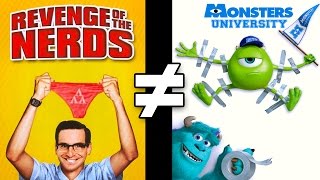 24 Reasons Revenge of the Nerds & Monster's University Are Different
