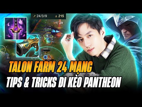 YEDAOSHEN FARM MẠNG CỰC KHÉT VỚI TALON NGUYÊN TỐ LUÂN KINH NGHIỆM XỬ LÝ KÈO KHÓ VỚI PANTHEON