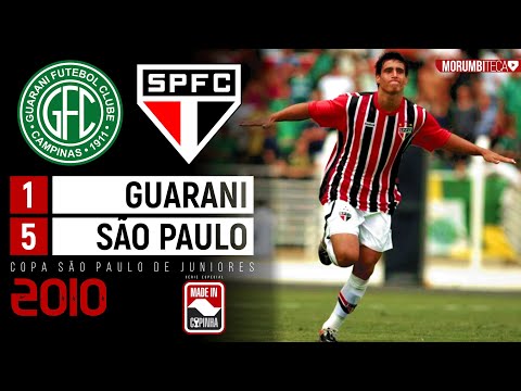 Guarani 1x5 São Paulo - 2010 - CASEMIRO, LUCAS MOURA AND THE TRIPLET OF LUCAS GAÚCHO IN THE COPIN...