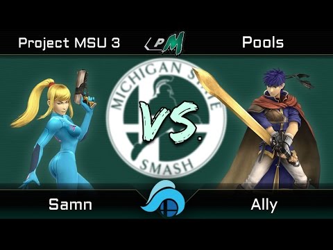 Project MSU 3 Pools - Samn (Zero Suit Samus) vs. Ally (Ike)