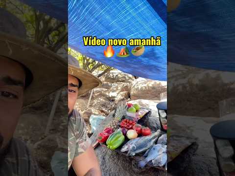 150KM PRA ISSO AQUI!🏕️🐟🔥 #culinarianomato #pesca #pescadores #minasgerais #viralvideo #pescaria