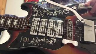 Video thumbnail for Teisco ET-440 4 Pickup Electric Guitar Vintage 1960’s Japan by johnnyangel69