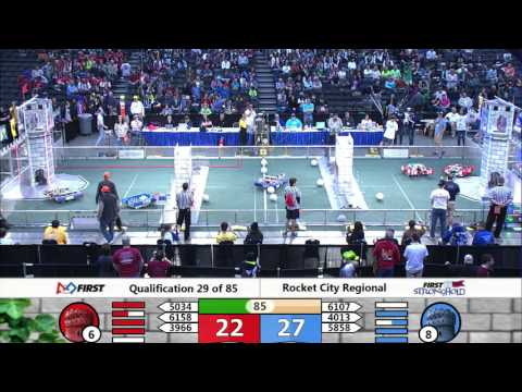 Rocket City Regional 2016 - Qualification Match 29