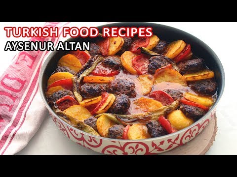 Turkish Kofta / Meatball And Potato Recipe With Tomato...