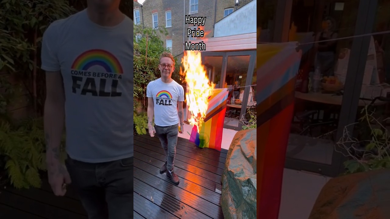 What Should Happen to Pride Flag Burners? #poll #shorts #pride #lol #meme #Lgbt