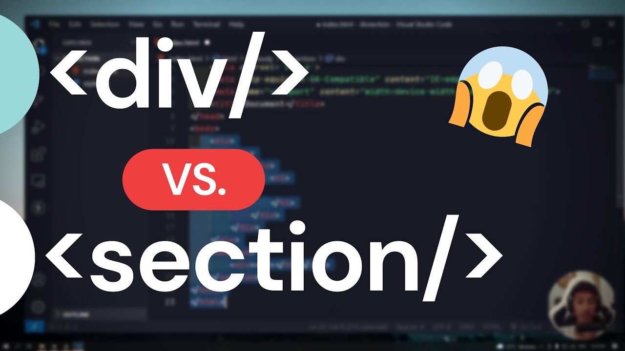 Beda DIV dan SECTION di HTML