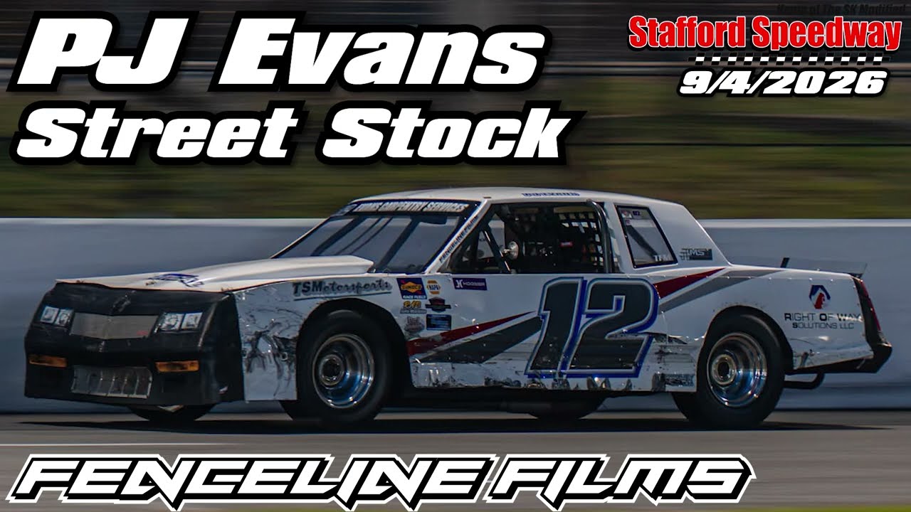PJ Evans Street Stock at Stafford Speedway