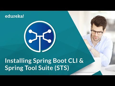 Install Spring Boot CLI Spring Tool Suite | Hello World Example | Microservices Training | Edureka