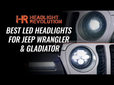 The Best Headlights for your Jeep Wrangler and Gladiator! Super7 and Sealed7