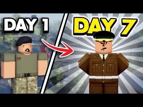 I Became a Roblox Officer in 7 Days [ROBLOX]