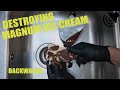 Oddly Satisfying Destruction MAGNUM CLASSIC ICECREAM In Reverse 565