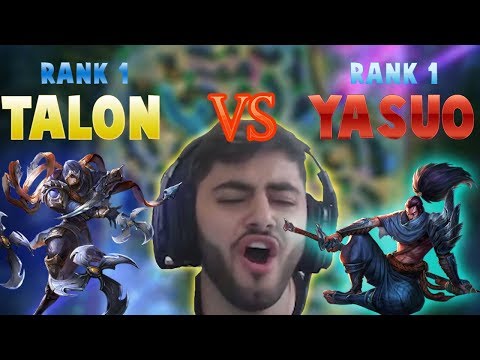 Rank 1 Talon vs Rank 1 Yasuo?!