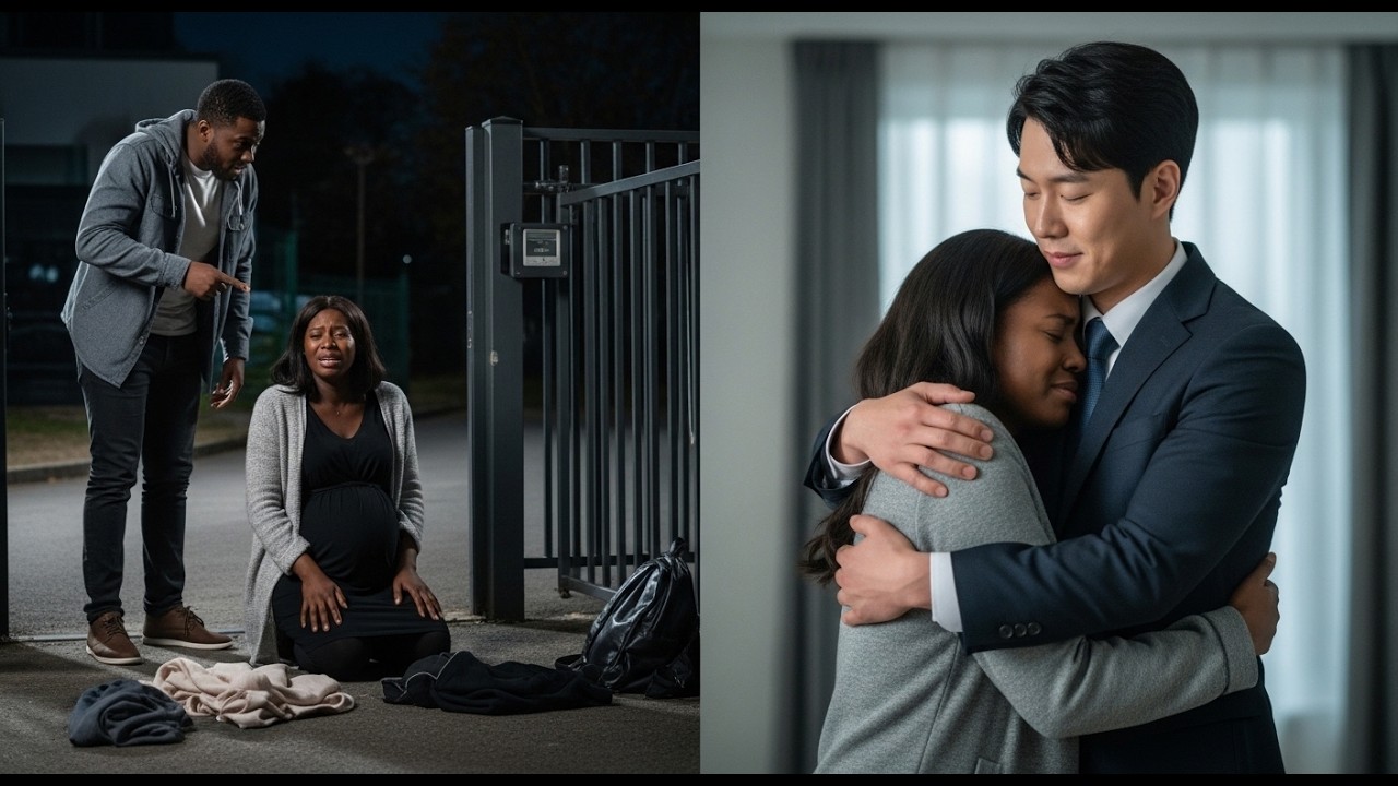 "Pregnant Wife Kicked Out at Midnight by Husband Over False Claim—Korean Mafia Boss Makes Her His!"