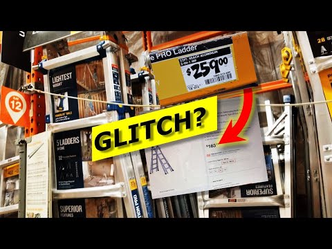 Werner Ladder Price Glitch at Home Depot? New Discount Coming?