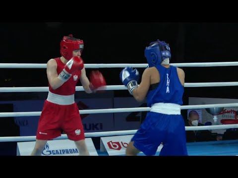 Kielce 2021 Semifinals (W48kg) KUCZEWSKA Natalia Dominika (POL) vs YODWAREE Thipsatcha (THA)
