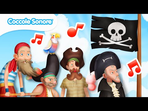 Quattro Pirati nel Mar dei Sargassi - Canzoni per bambini di Coccole Sonore