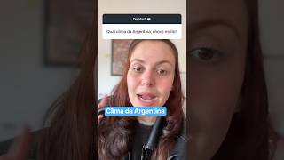 Clima da Argentina