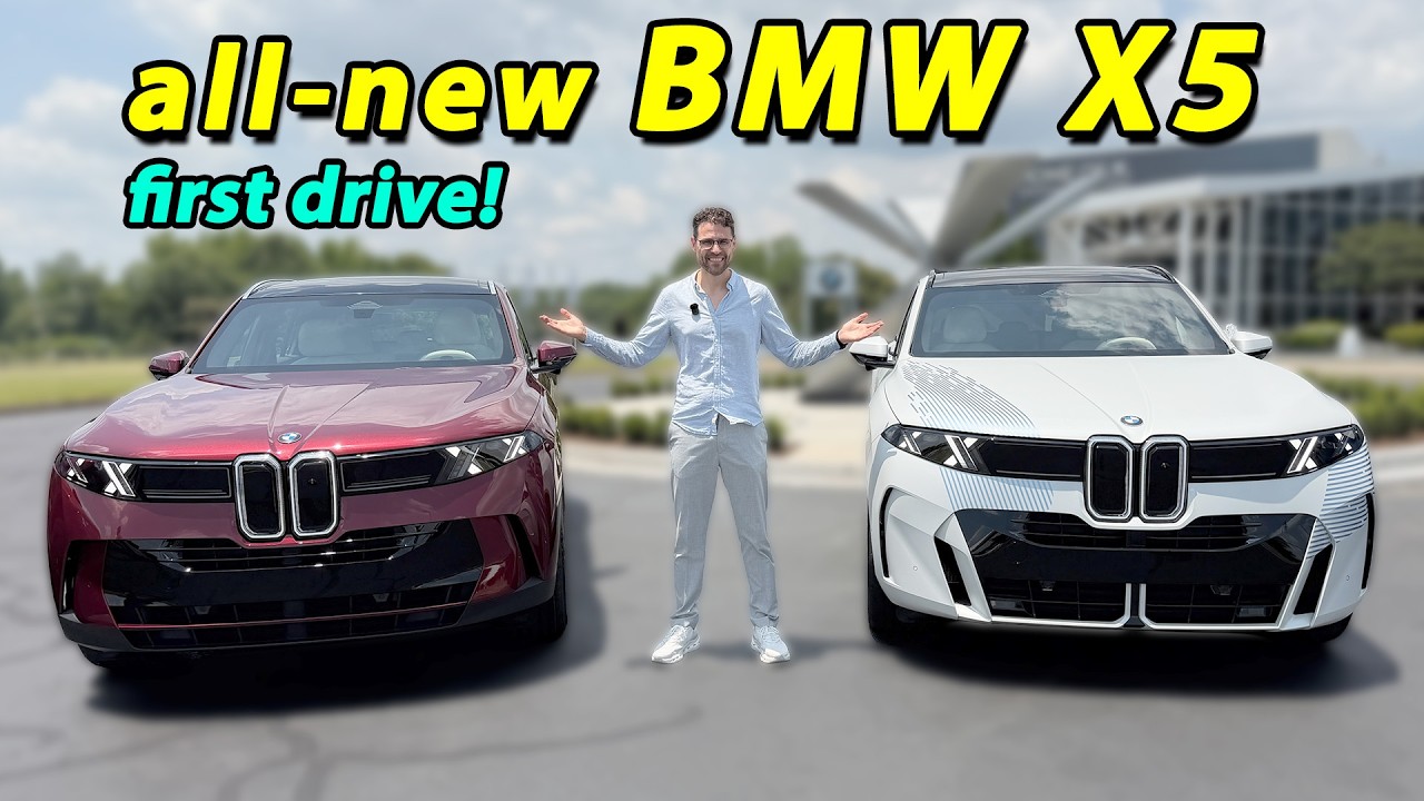 How good is the all-new BMW X5? 2027 in-depth REVIEW first drive petrol vs iX5 (electric range test)