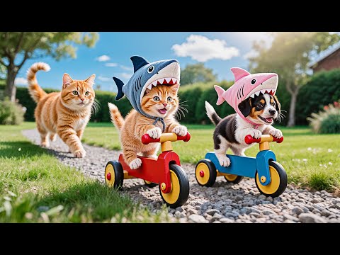 Mama Cat Handcrafts a Beautiful Colorful Wooden Bike for Kitten Heartwarming Story 🐾🐱🚲💖