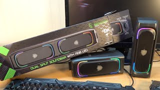 The Weirdest Gaming Soundbar Ever? You Can Split This! 🤣 .. Battletron
