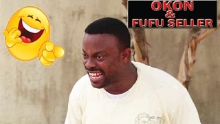 BISHOP IMEH (OKON) TRYS TO CHYKE  A FUFU SELLER... WATCH AND LAUGH. NOLLYWOOD COMEDY..